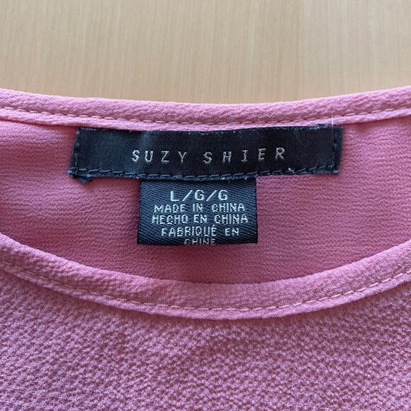 Suzy Shier - Layered Tank Top Blouse - Picture 6 of 8